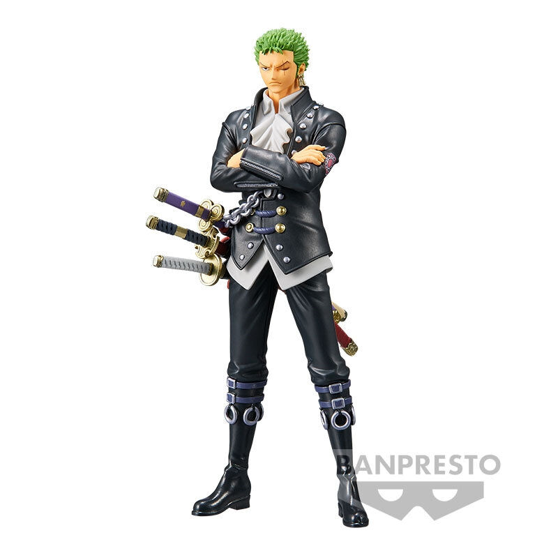 One Piece Film: Red - Roronoa Zoro The Grandline Men DXF Figure image number 1