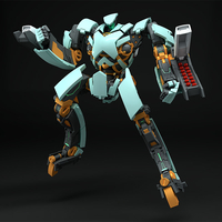 expelled-from-paradise-new-arhan-moderoid-model-kit image number 5