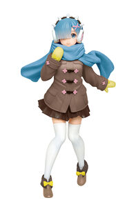Re:Zero - Rem Prize Figure (Winter Coat Recolored Ver.)