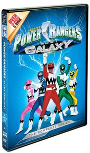 Power Rangers Lost Galaxy DVD