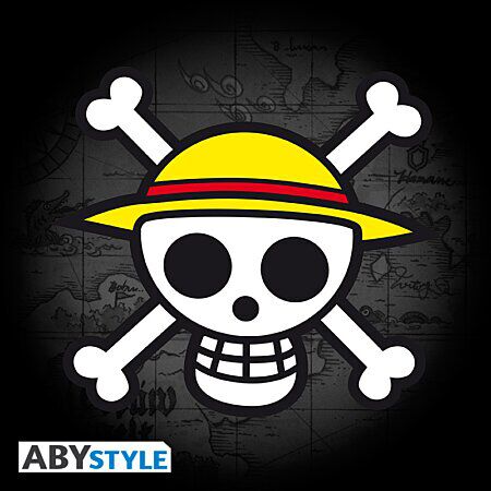 One Piece - T-shirt Skull With Map image number 1