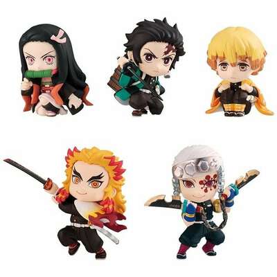Demon Slayer: Kimetsu no Yaiba - Adverge Motion 4 Figure Set