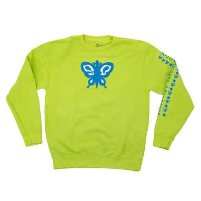 JoJo's Bizarre Adventure - Stone Ocean Butterfly Crew Fleece