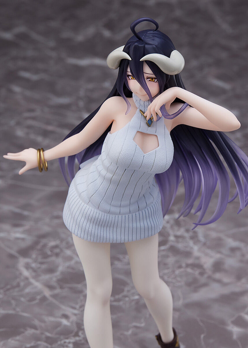 Overlord - Albedo Coreful Prize Figure (Knitted Dress Ver.) image number 4