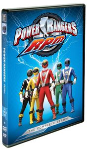 Power Rangers RPM DVD