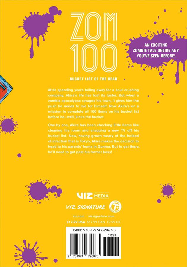 Zom 100: Bucket List of the Dead Manga Volume 3 image number 1