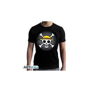 One Piece - T-shirt Skull With Map