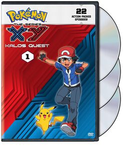 Pokemon XY Kalos Quest Set 1 DVD