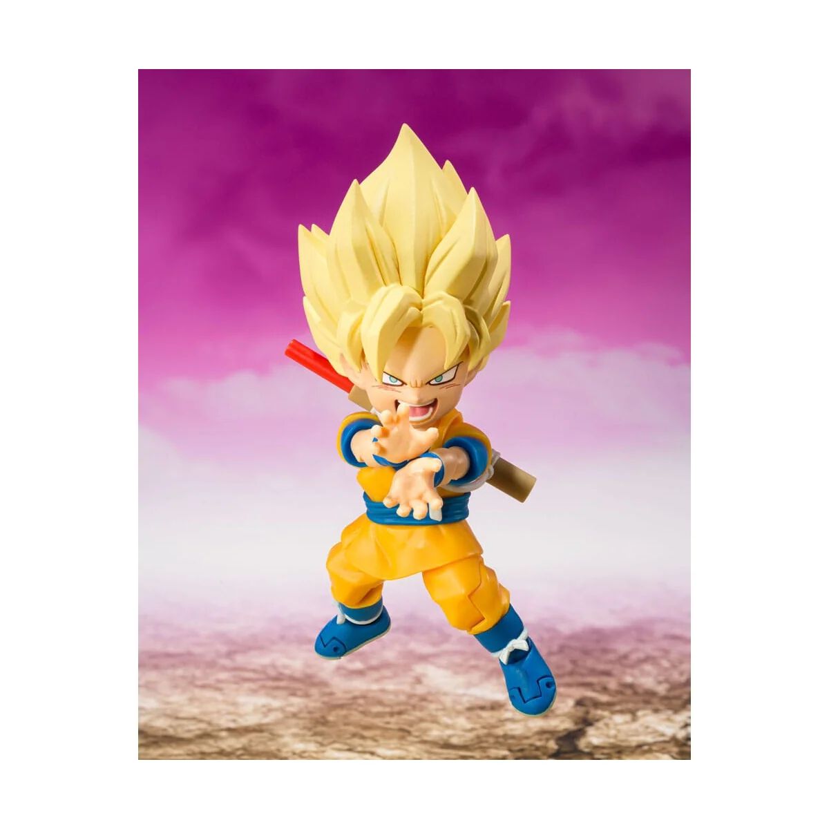 Figurine Dragon Ball S.H.Figuarts Super Saiyan Son Goku (mini) Daima 8 cm image number 3