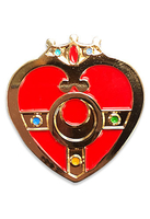 Sailor Moon - Cosmic Heart Compact Enamel Pin image number 0