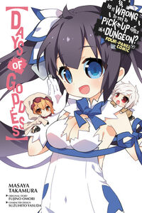 Is It Wrong to Try to Pick Up Girls in a Dungeon? Four-Panel Comic: Days of Goddess Manga