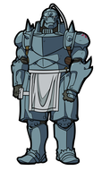 Fullmetal Alchemist: Brotherhood - Alphonse FiGPiN (#352) image number 1