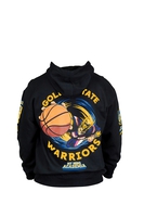 My Hero Academia x Hyperfly x NBA - Golden State Warriors All Might Hoodie image number 4