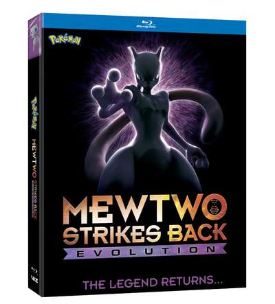 Pokemon the Movie Mewtwo Strikes Back Evolution Blu-ray
