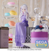 Emilia Dressed-Up Party Perching Ver Re:ZERO Lost in Memories PM Prize Figure image number 5