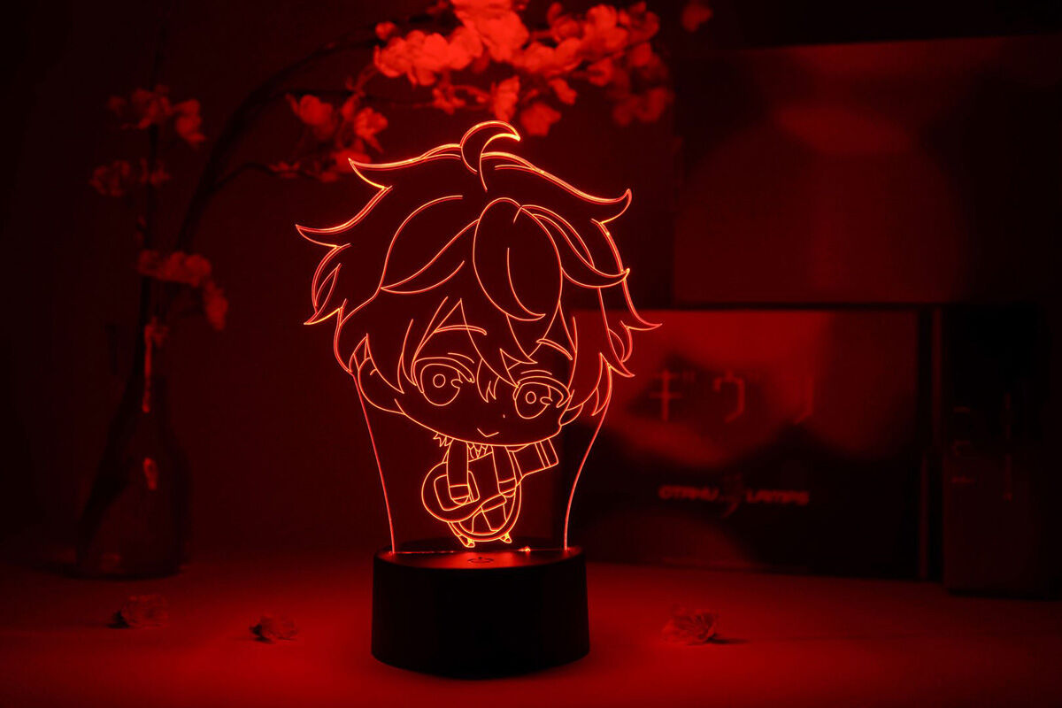 Mafuyu Sato Chibi Given Otaku Lamp