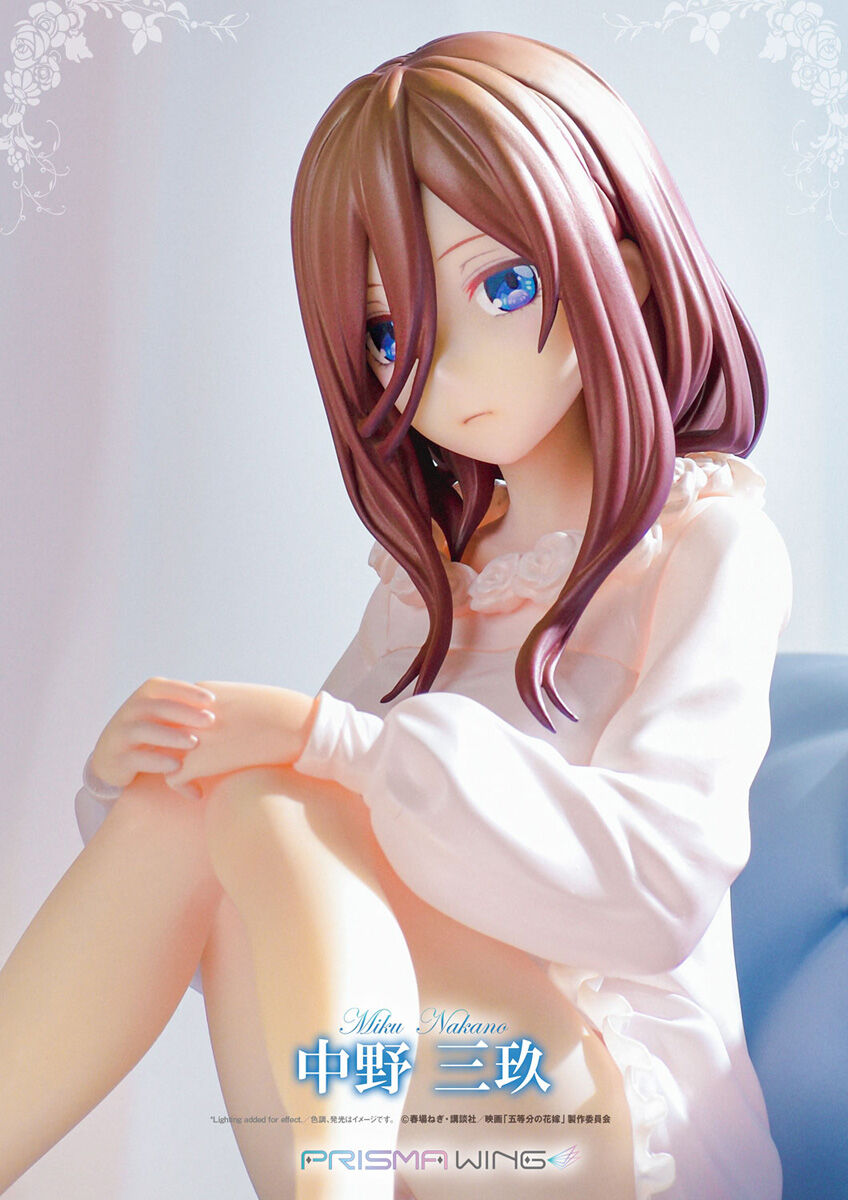 The Quintessential Quintuplets - Figurine Miku Nakano &agrave; l'&eacute;chelle 1/7 (Se pr&eacute;lasser sur le canap&eacute; Ver.) image number 5