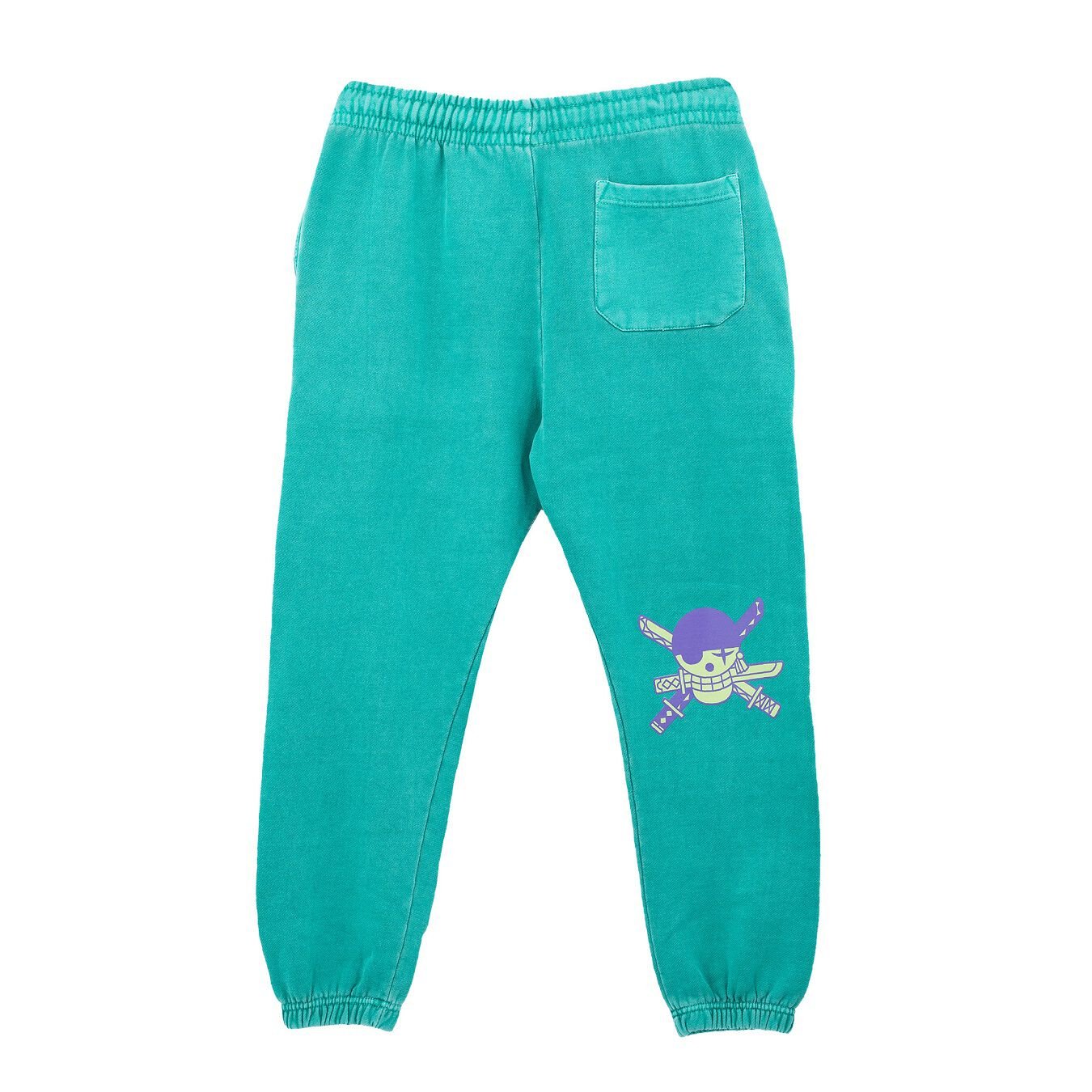 One Piece - Zoro Kimono Symbol Fleece Sweatpant - Crunchyroll Exclusive image number 1