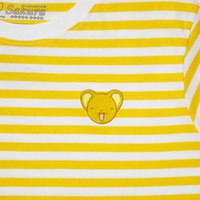 CR Loves Cardcaptor Sakura: Clear Card - Embroidered Kero Striped T-Shirt image number 1