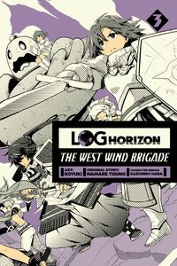 Log Horizon: The West Wind Brigade Manga Volume 3