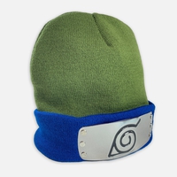 Naruto Shippuden - Hidden Leaf Forehead Protector Beanie image number 1
