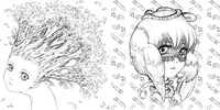 Pop Manga A Surreal Journey Through a Cute Curious Bizarre and Beautiful World Coloring Book image number 4