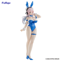 Super Sonico - Super Sonico BiCute Bunnies Figure (Blue Rabbit Ver.) image number 7