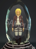 Attack on Titan - Annie Leonhart 3D Crystal Figure image number 9