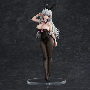 White Haired Bunny Original Character Figure