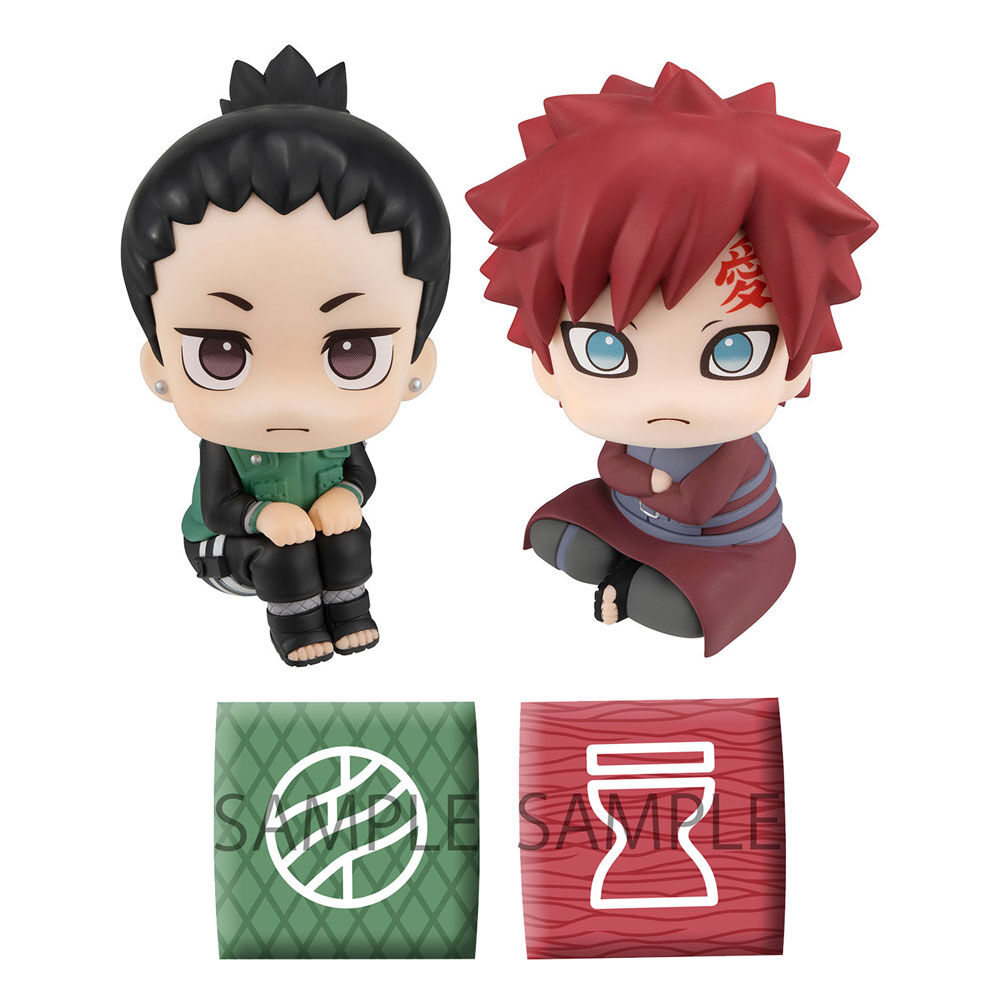 Naruto-Shippuden-statuettes-PVC-Look-Up-Nara-ShikamaruGaara-set-11-cm image number 0