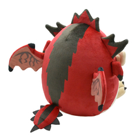 Monster Hunter - Rathalos Fluffy Eggshaped Plush image number 1