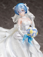 Re:Zero - Rem 1/7 Scale Figure (Wedding Dress Ver.) image number 3