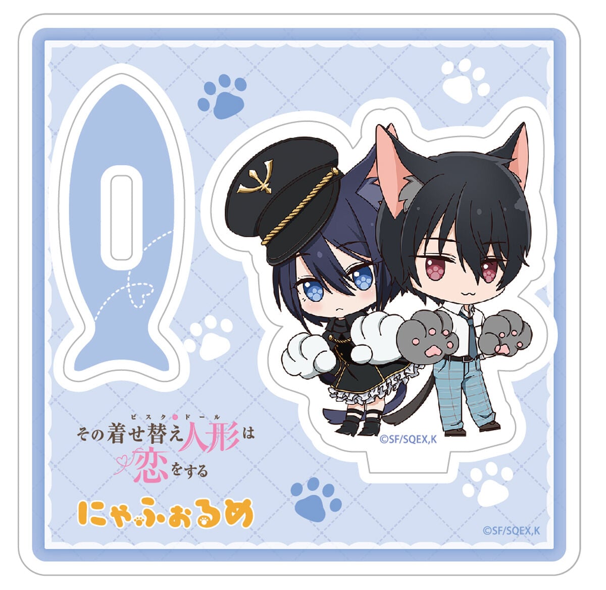 My Dress-Up Darling - Black Lily and Soma Kitty Ver Acrylic Standee