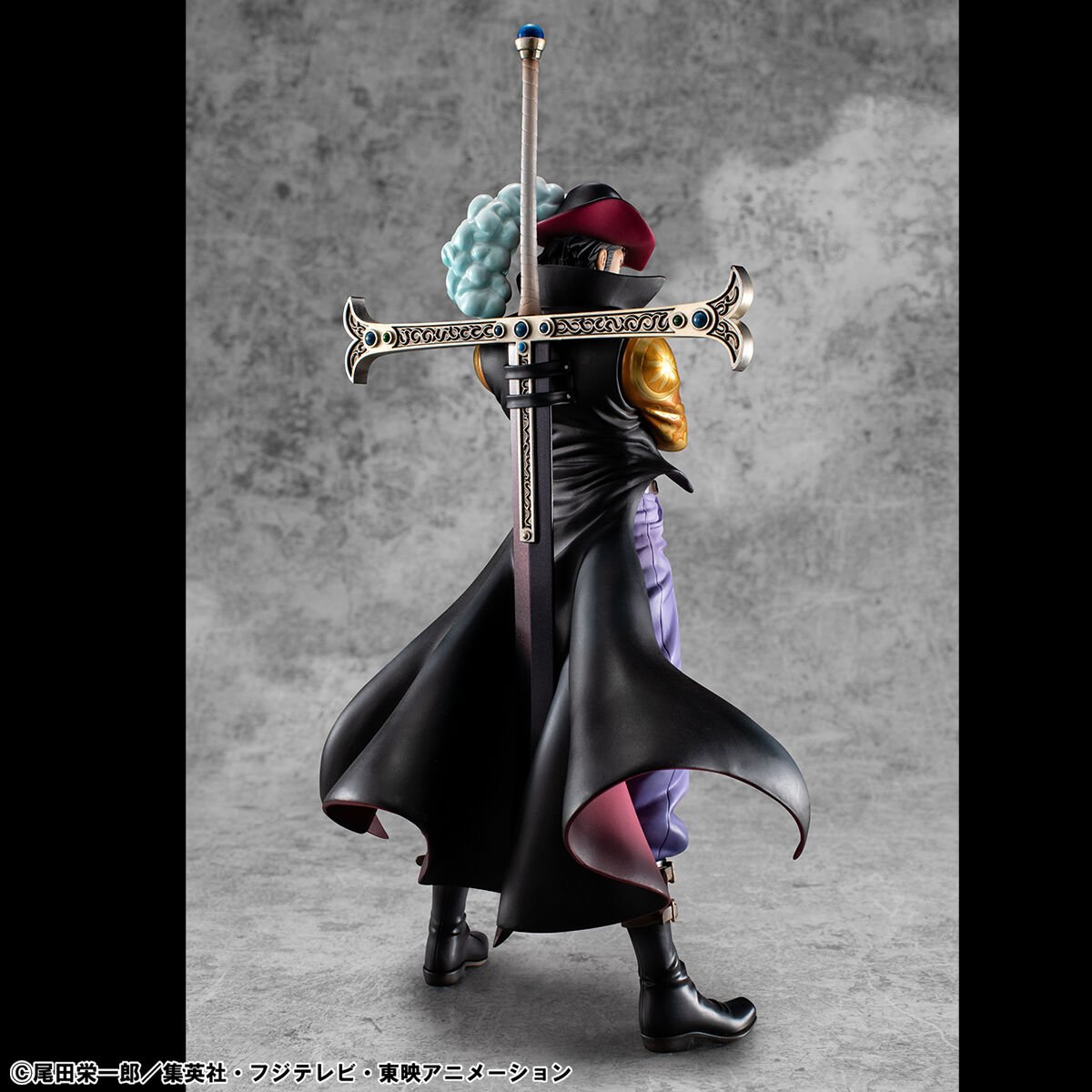 one-piece-hawk-eye-portraitofpirates-limited-edition-figure-dracule-mihawk-ver image number 5