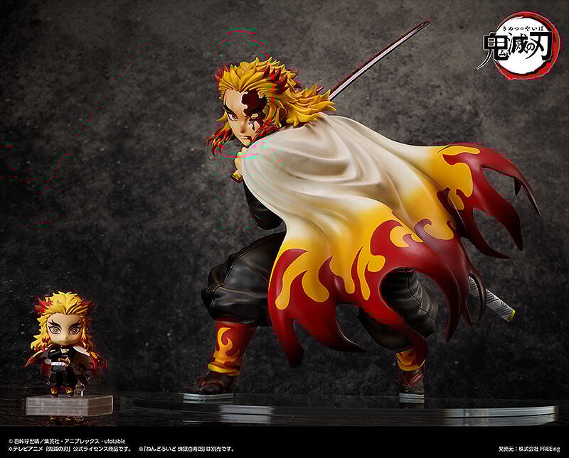 Demon Slayer: Kimetsu no Yaiba - Kyojuro Rengoku 1/4 Scale Figure image number 7