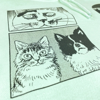 Junji Ito - Yon And Mu Cats Hoodie - Crunchyroll Exclusive! image number 2