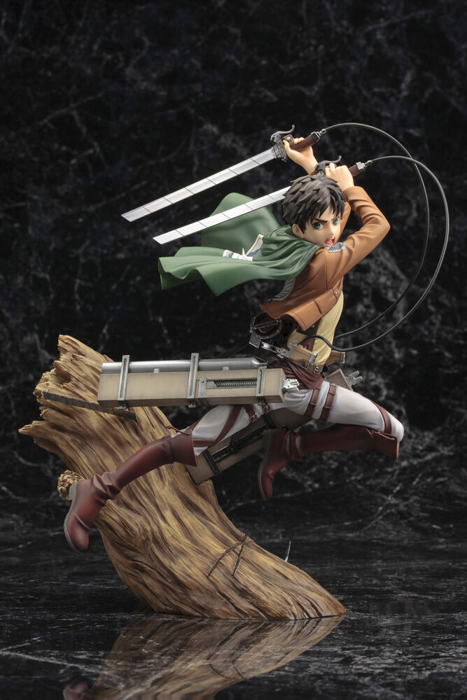 Attack on Titan - Eren Jaeger 1/8 Scale ARTFX J Figure (Renewal Package Ver.)