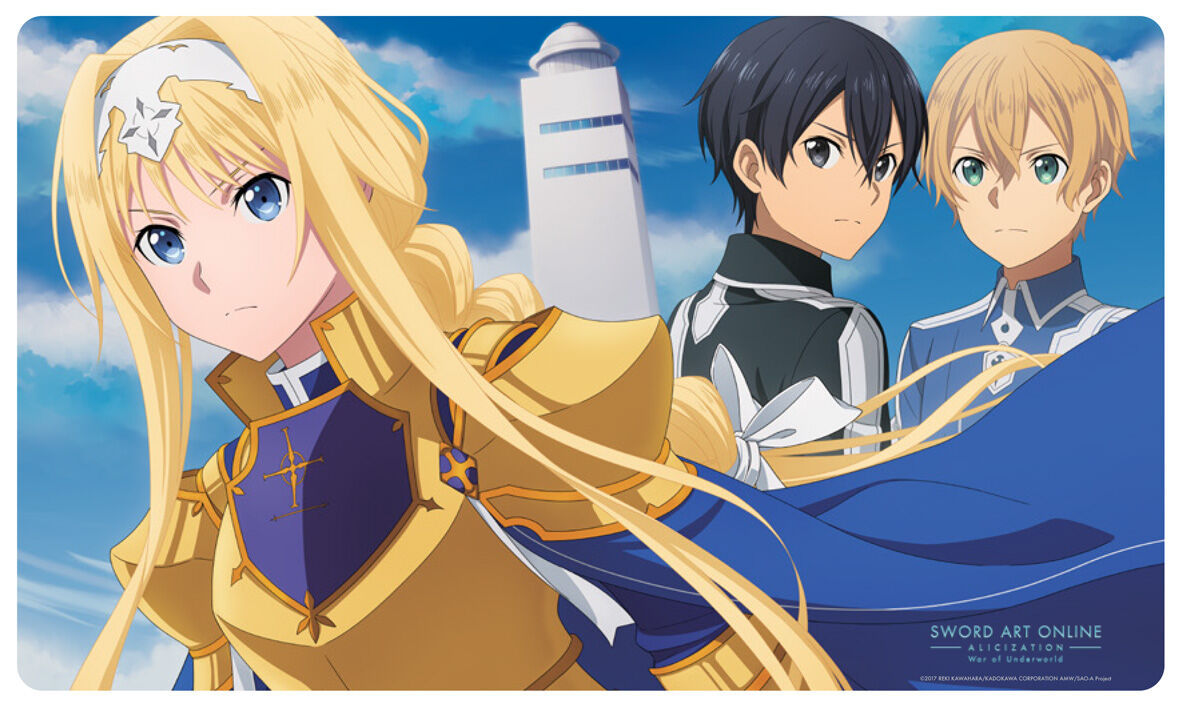 Friends Across Realms  Sword Art Online Playmat