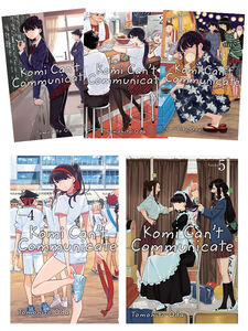 Komi Can't Communicate Manga (1-5) Bundle