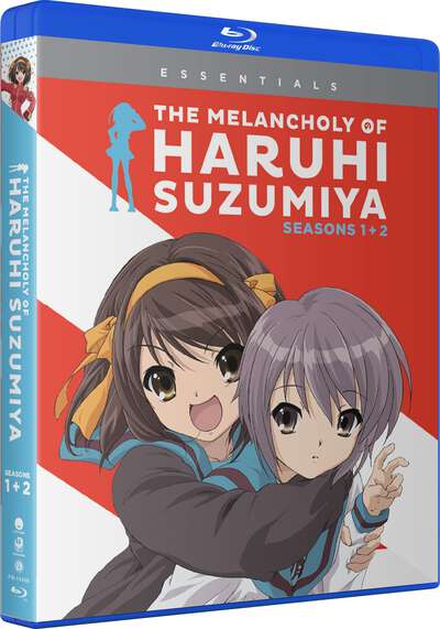 The Melancholy of Haruhi Suzumiya - Seasons 1 & 2 - Essentials - Blu-ray