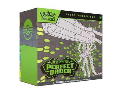 Pokemon - Mega Evolution Perfect Order Trading Card Game Elite Trainer Box