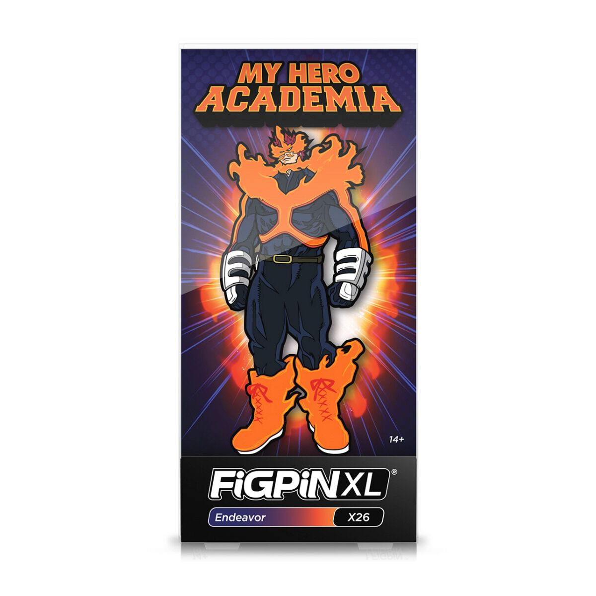 My Hero Academia Endeavor XL #X26 Collectible Pin image number 1