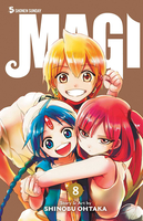 Magi Manga Volume 8 image number 0