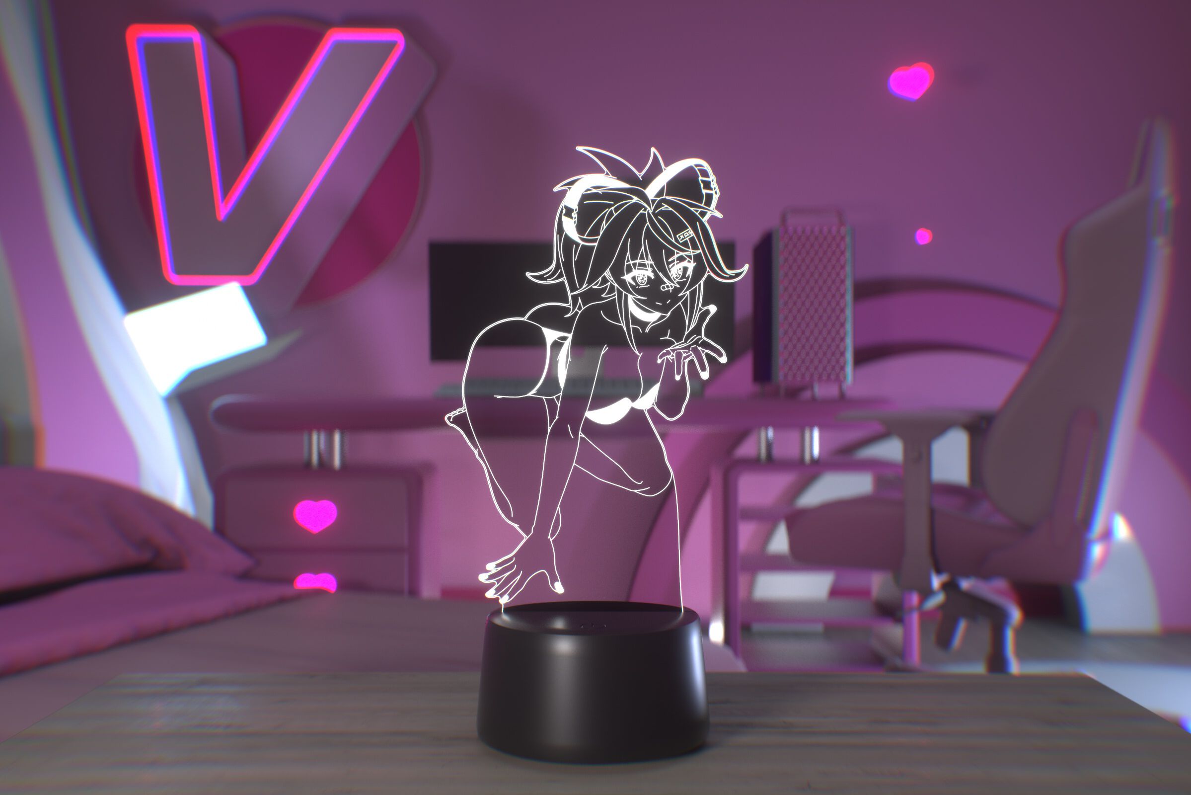 vshojo-melody-otaku-lamp