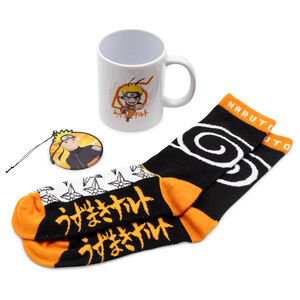 Naruto - Mug, Ornament and Sock Holiday Bundle