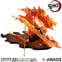 Demon slayer: Kimetsu no Yaiba - Kyojuro Rengoku Precious G.E.M.Series Flame Breathing Fifth Form Flame Tiger Figure image number 4