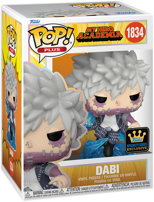 MY HERO ACADEMIA - POP Plus Animation No. 1834 - Dabi with Chase (GW) image number 0