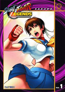 Street Fighter Legends Sakura Manga Volume 1 (Color)