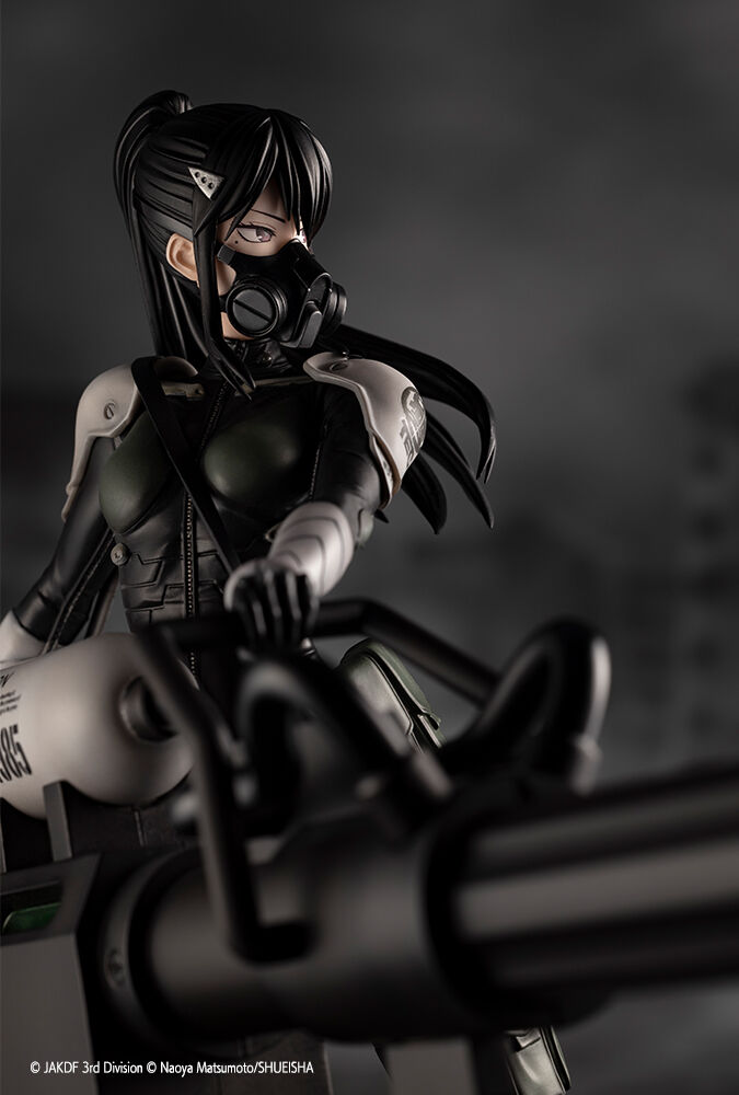 kaiju-no-8-mina-ashiro-artfx-j-18-scale-figure image number 5