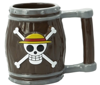 One Piece - Straw Hat Barrel 3D Mug image number 0